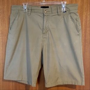 Hurley khaki shorts